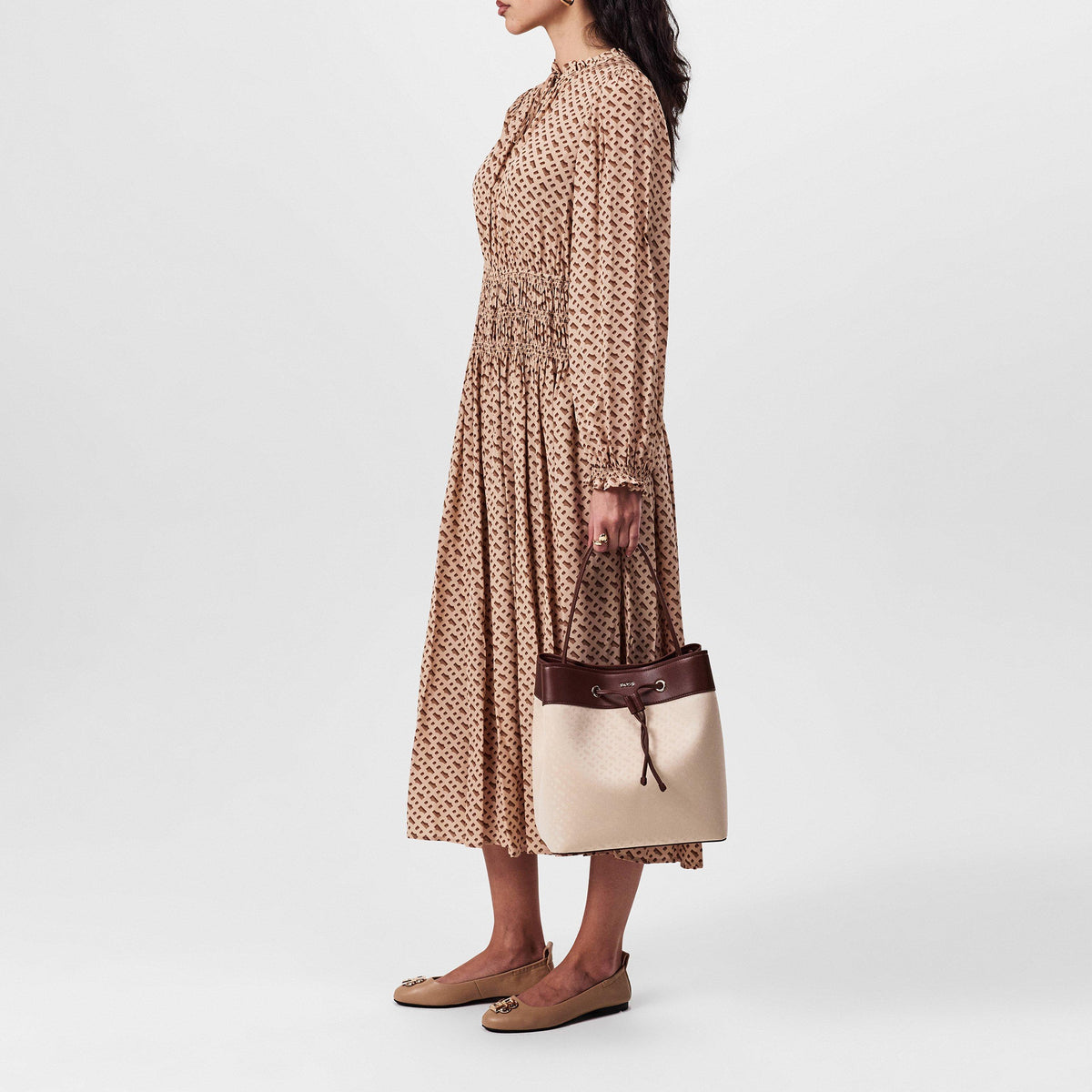 Dasota Monogram Dress