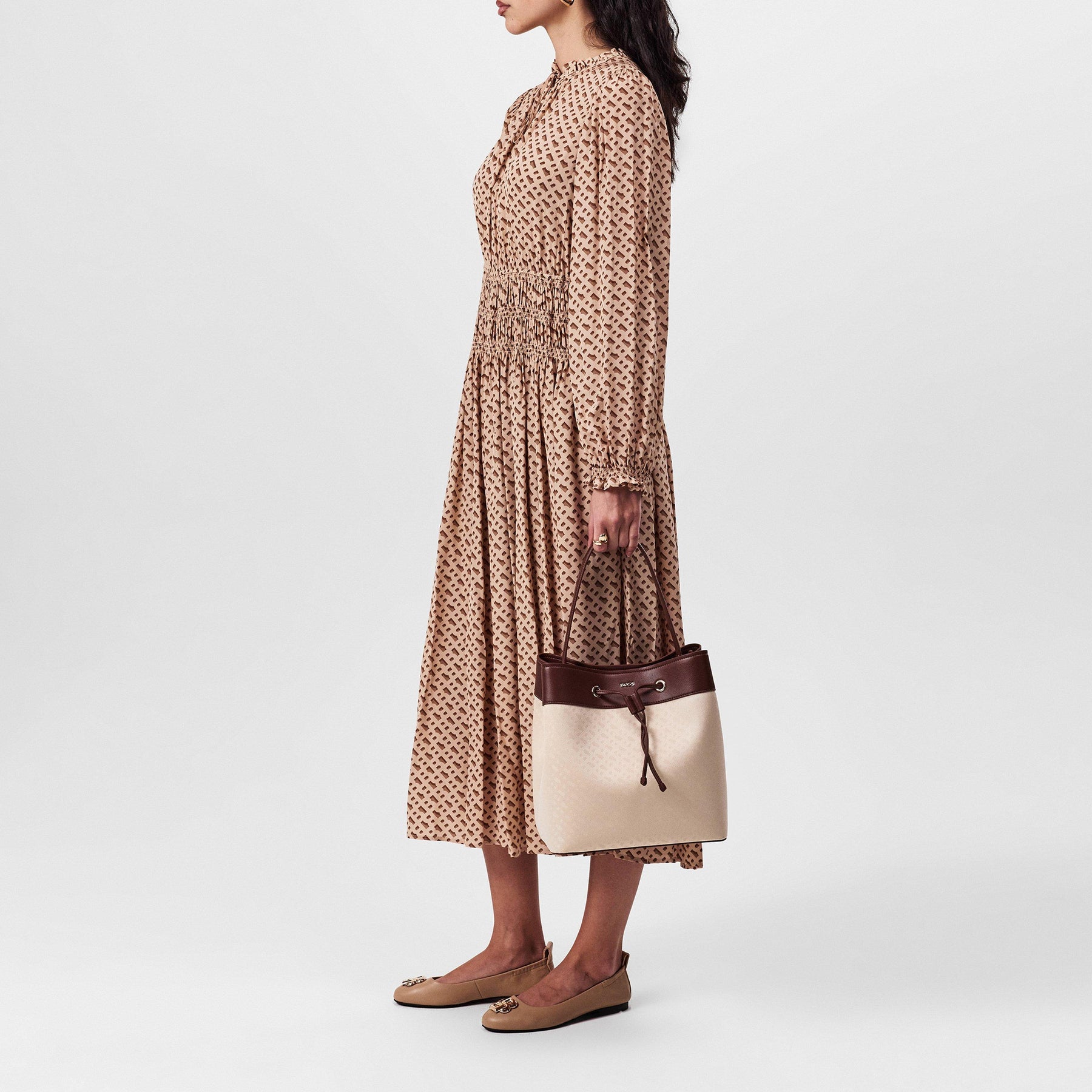 Women's Monogram All-Over Design Dress