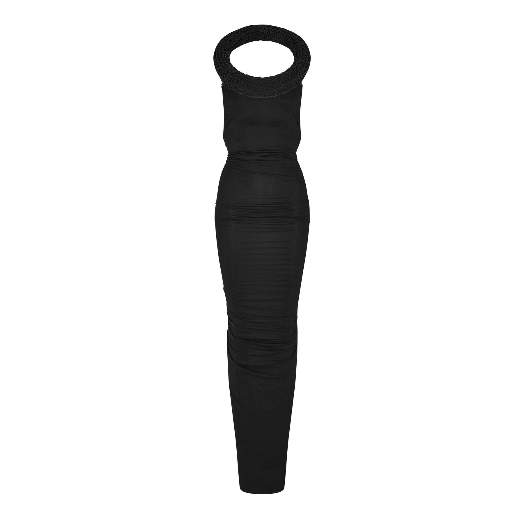 Women's  VI Tube Long Dress with Tubular Detailing