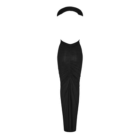 Women's  VI Tube Long Dress with Tubular Detailing