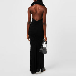 Women's  VI Tube Long Dress with Tubular Detailing