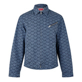 Seigaiha Denim Jacket
