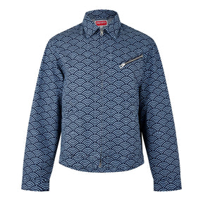 Seigaiha Denim Jacket