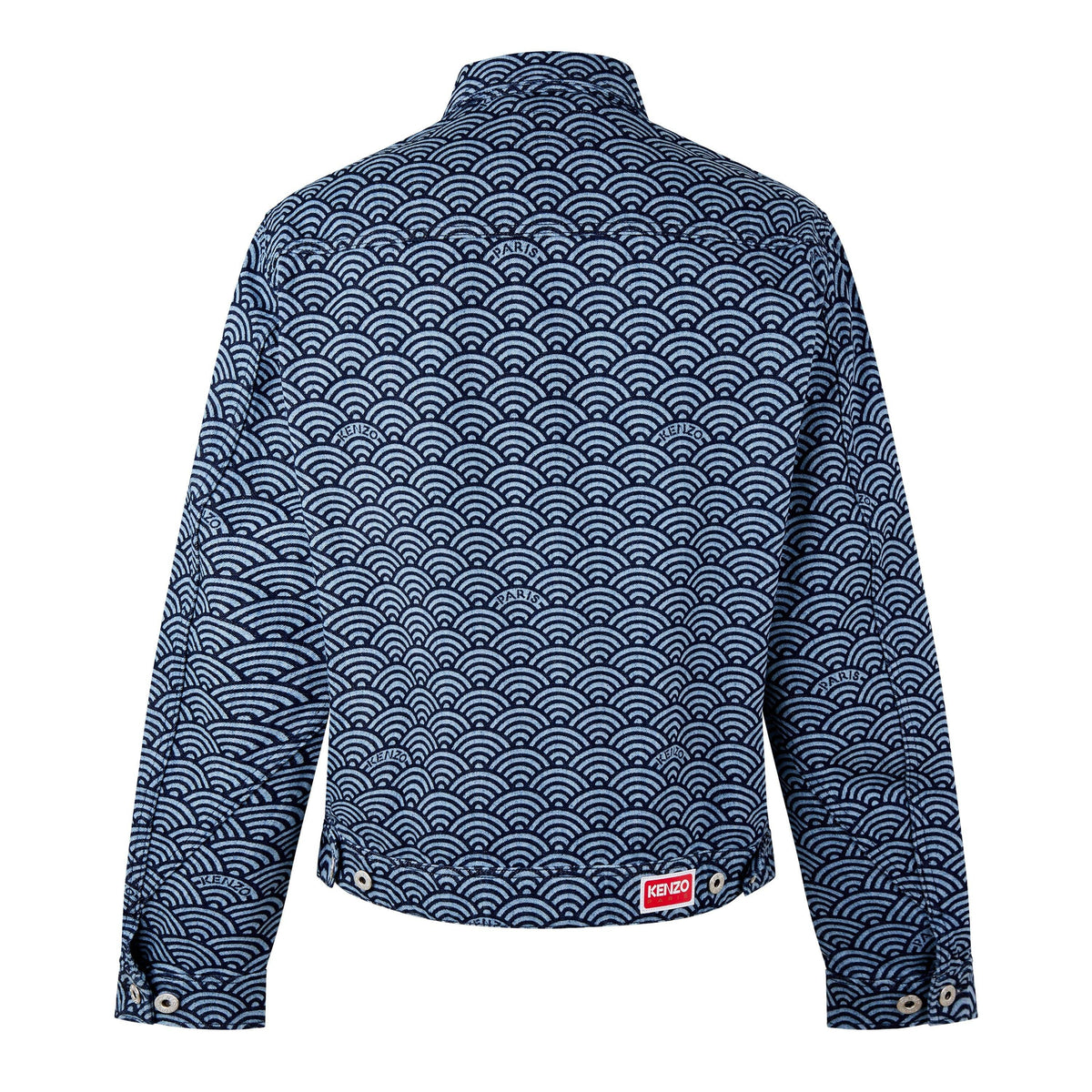 Seigaiha Denim Jacket
