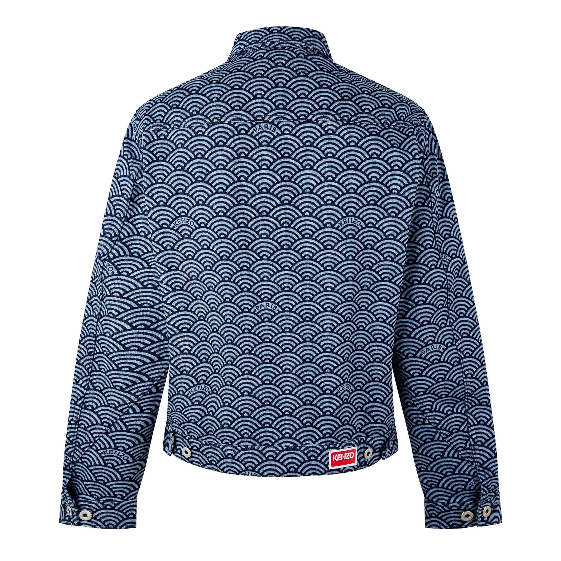 Seigaiha Denim Jacket