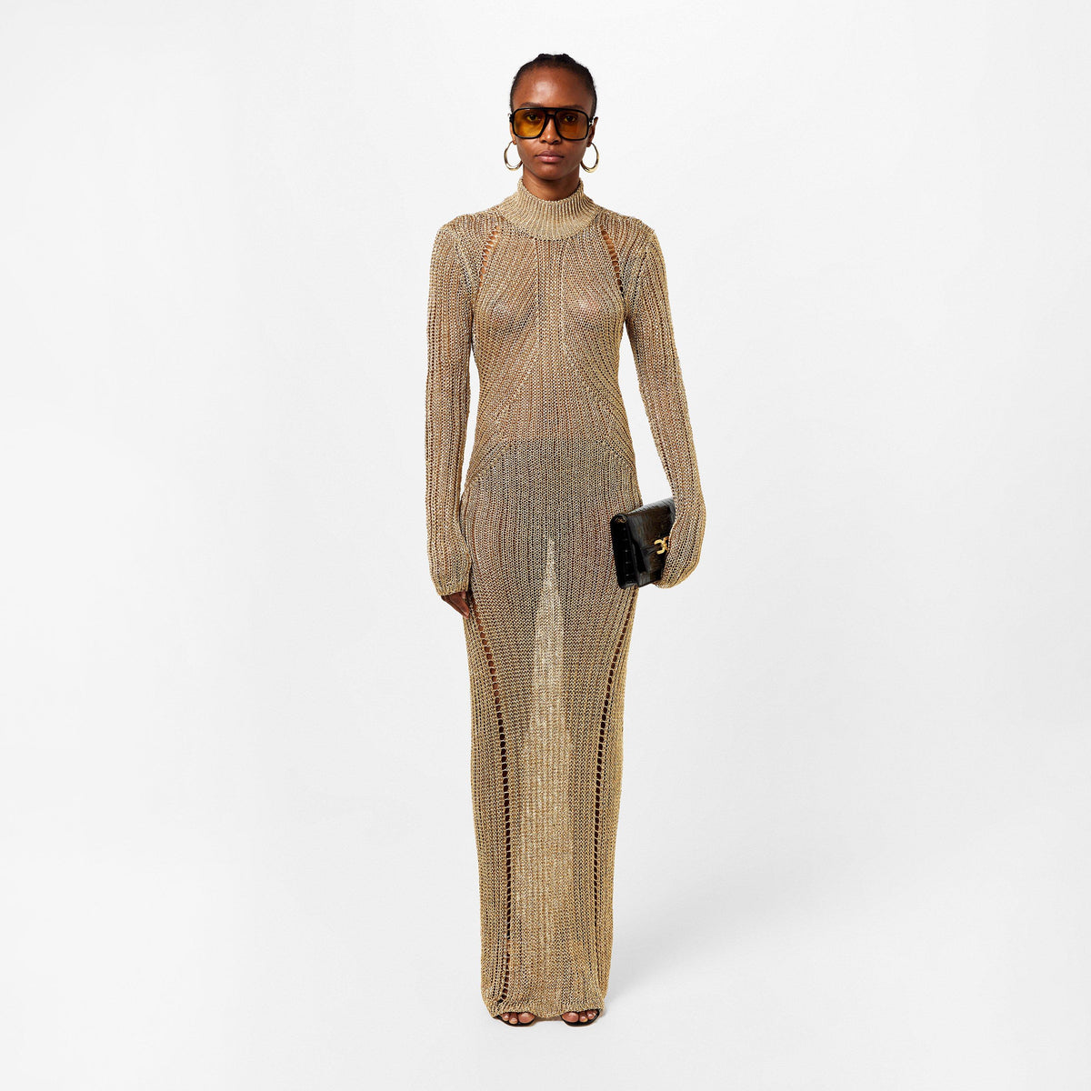 Turtleneck Maxi Dress