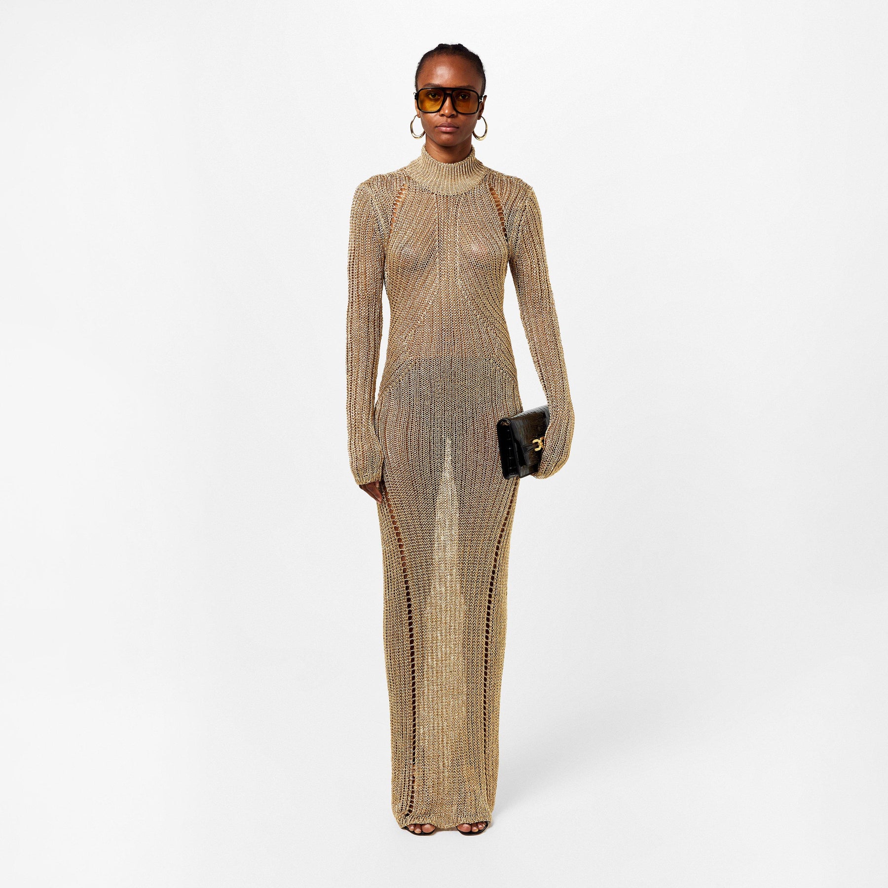 Turtleneck Maxi Dress
