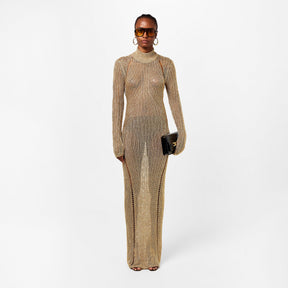 Turtleneck Maxi Dress