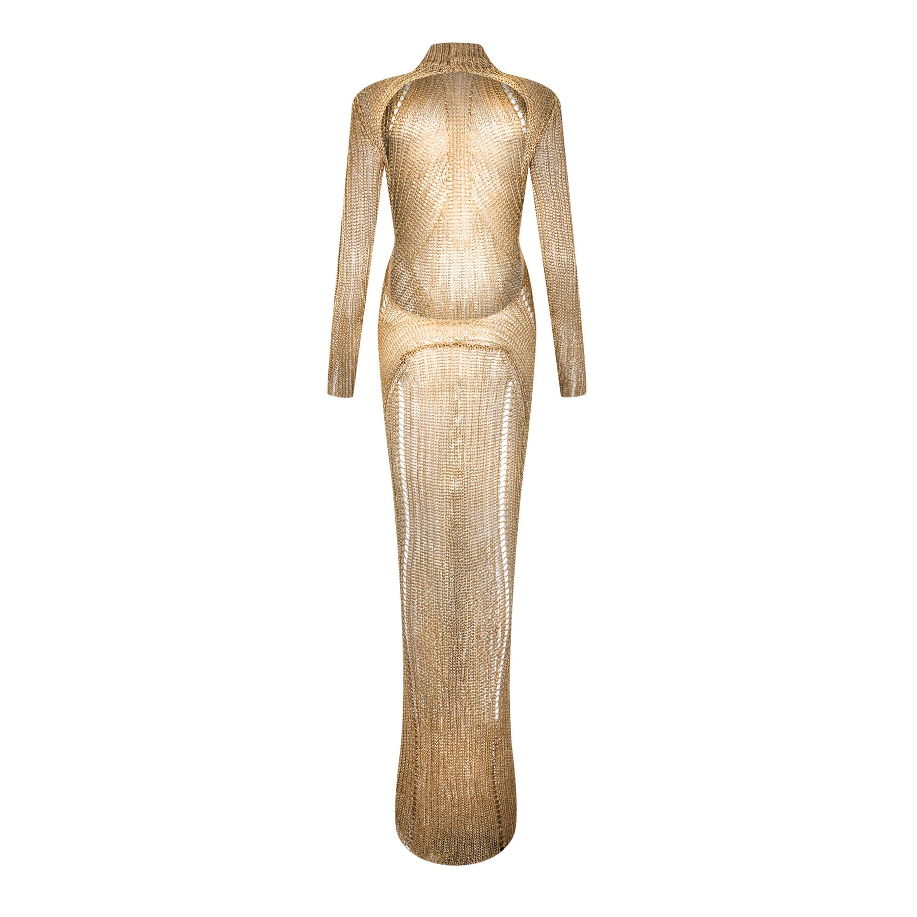 Turtleneck Maxi Dress