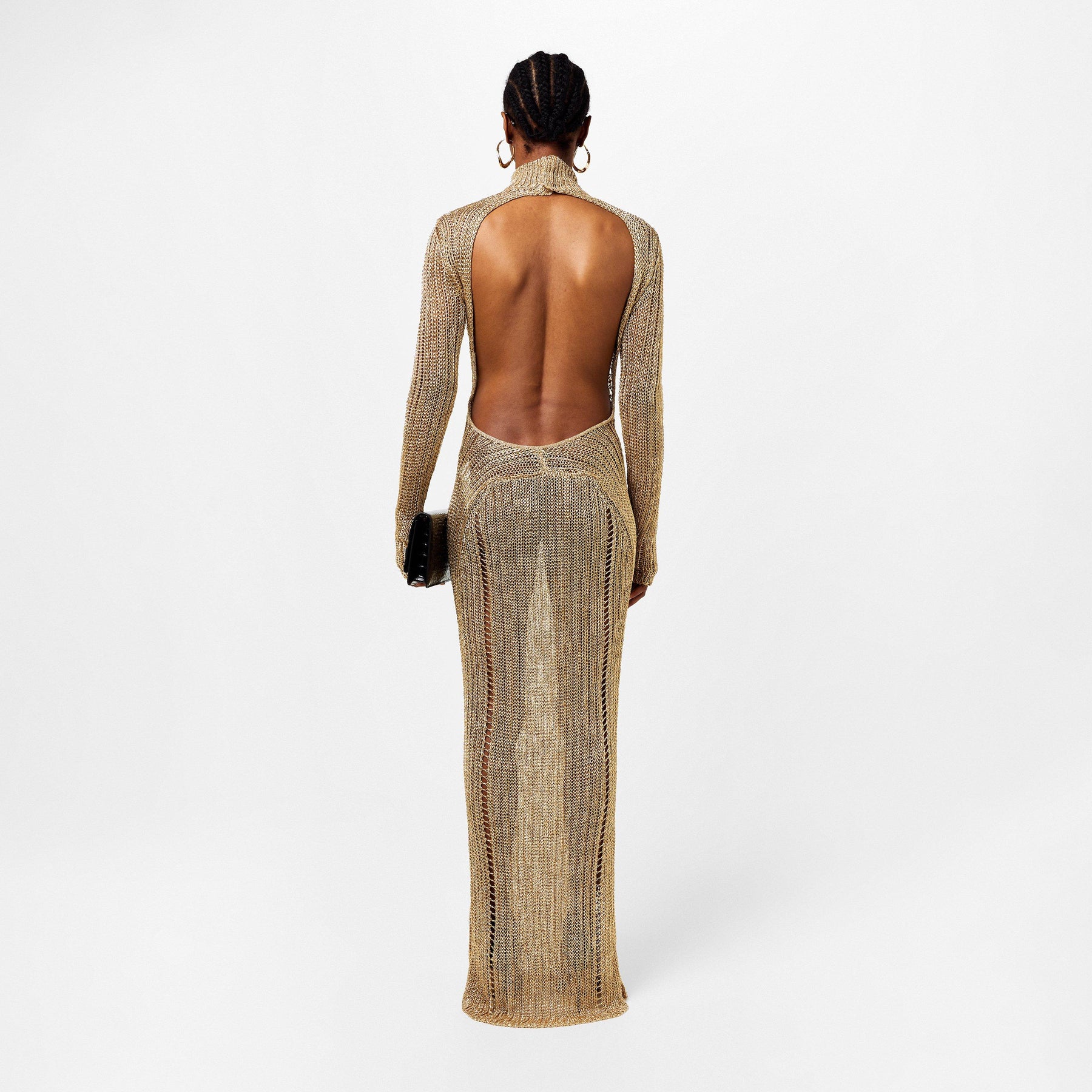 Turtleneck Maxi Dress