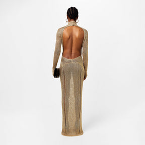 Turtleneck Maxi Dress