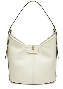 VLogo Leather Hobo bag