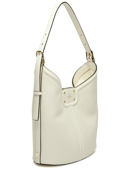 VLogo Leather Hobo bag