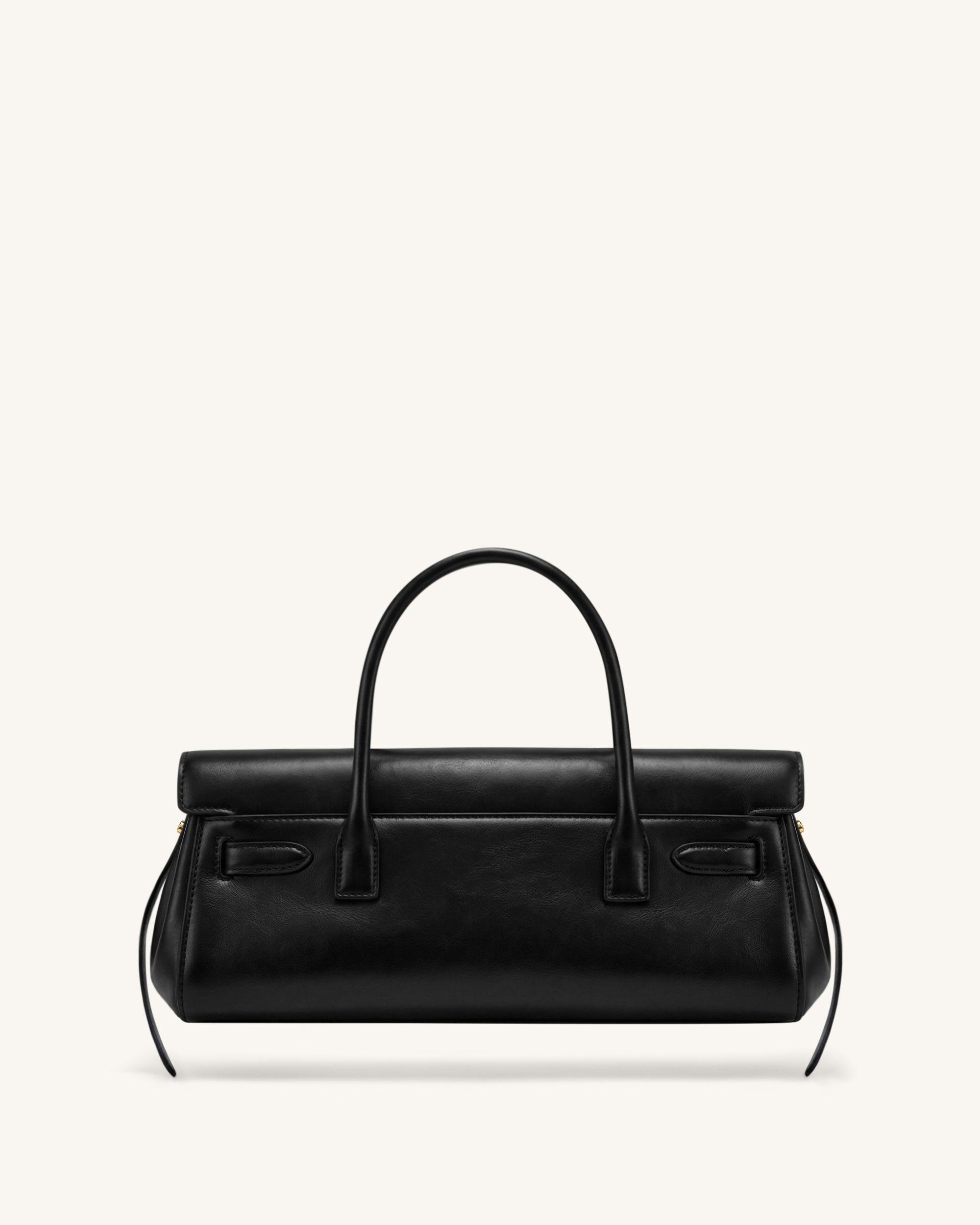 Yara Small Top Handle Shoulder Bag - Deep Coffee
