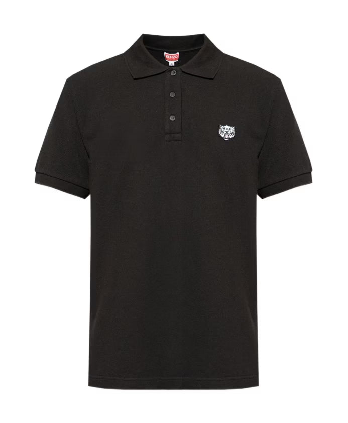 Kenzo Black Cotton T-Shirt Stylish Fit