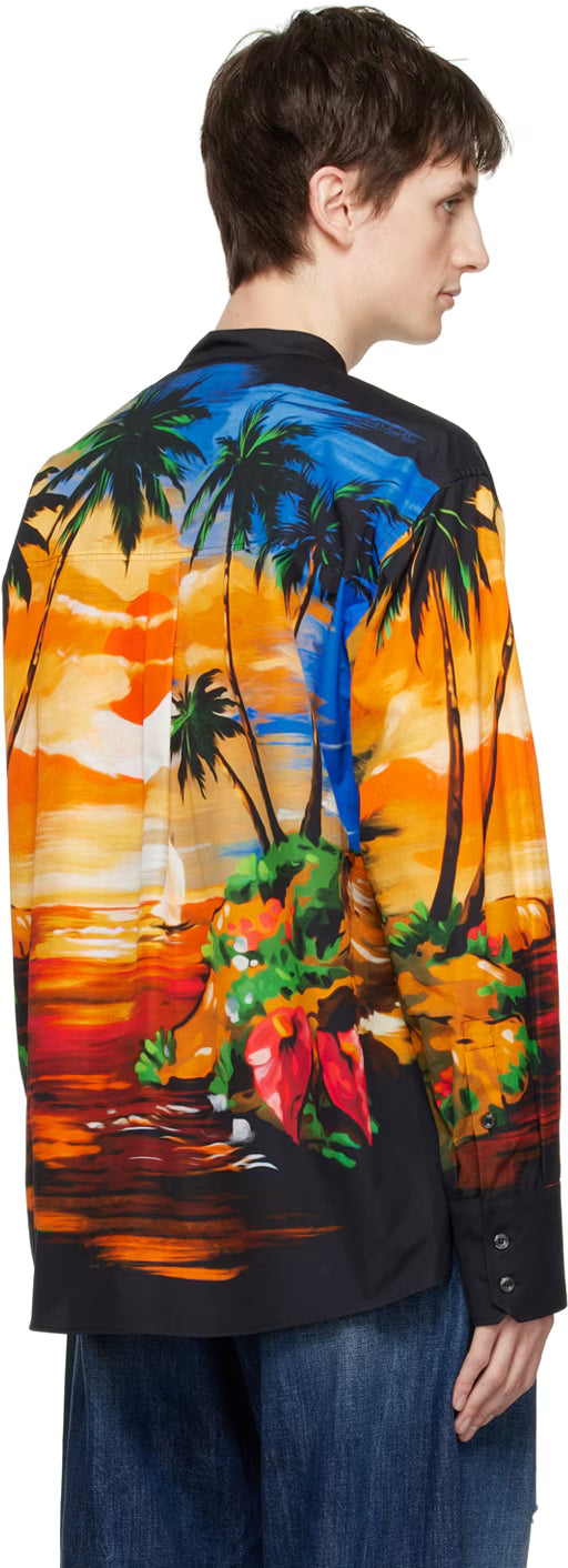 Dolce&Gabbana Multicolor Printed Shirt