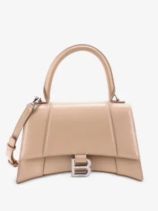 Balenciaga Hourglass Top Handle Bag Leather Small satchel