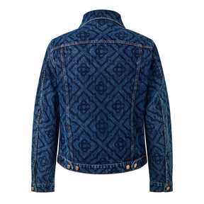 Laser Monogram Denim Jacket