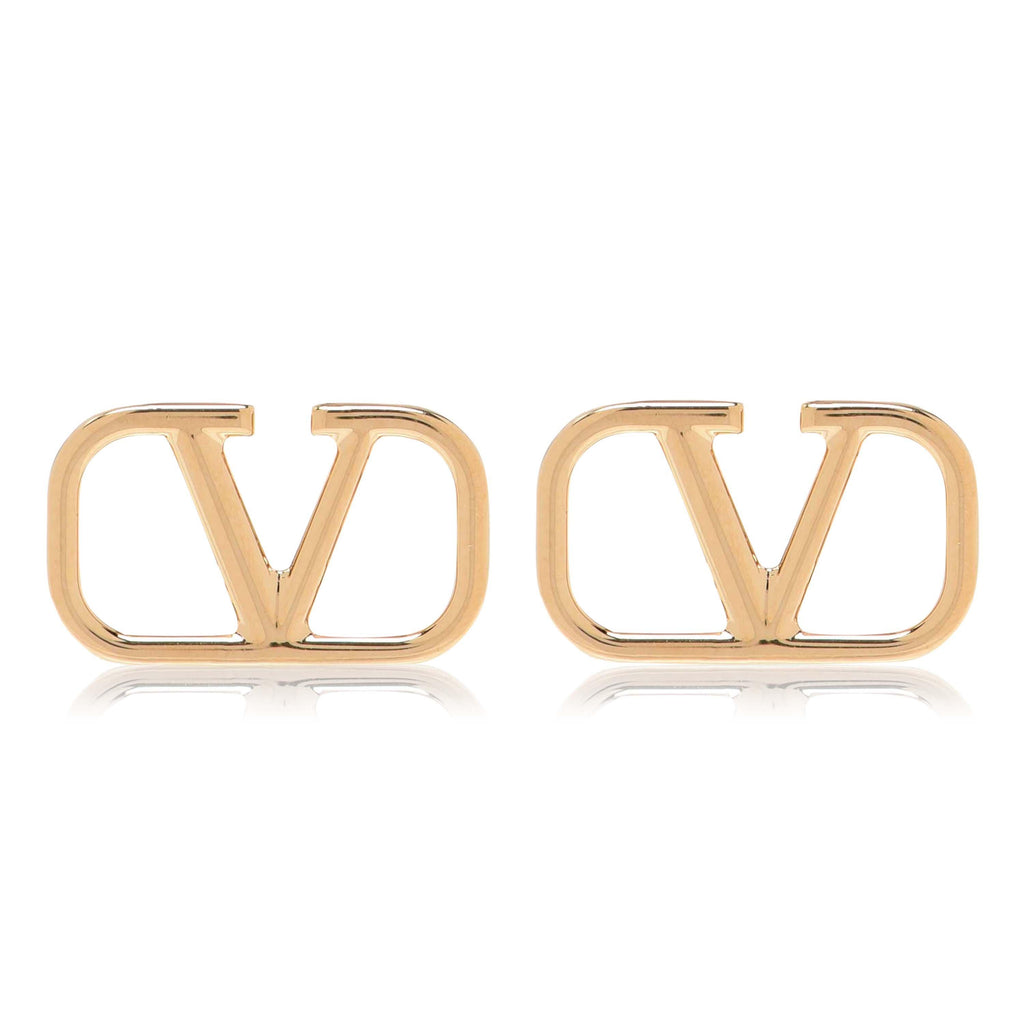 V Logo Earring