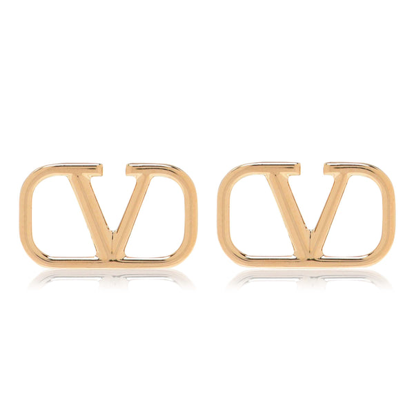 V Logo Earring