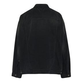 Size Sticker Denim Jacket