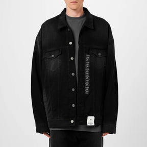 Size Sticker Denim Jacket