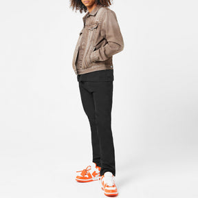 Men's Tab Slim Jacket, Iconic  Diagonals Denim Jacket