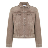 Men's Tab Slim Jacket, Iconic  Diagonals Denim Jacket