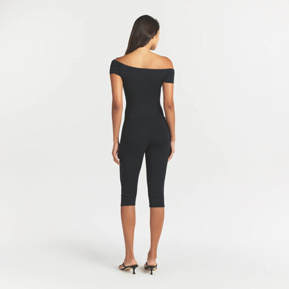 Smooth Layers High-waisted Capri