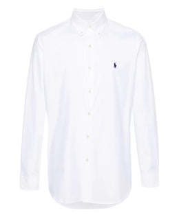 Polo Ralph Lauren Poplin Button-Down Shirt with Elastane
