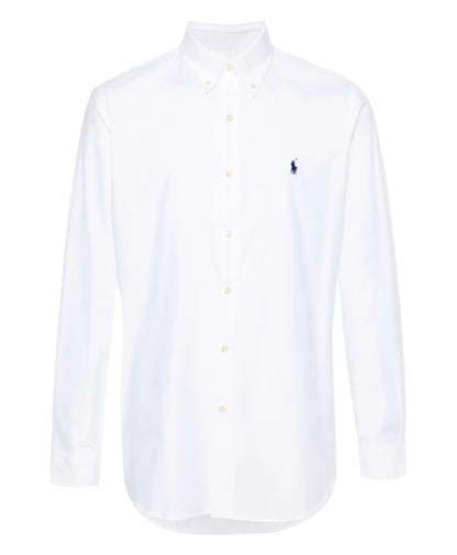 Polo Ralph Lauren Poplin Button-Down Shirt with Elastane
