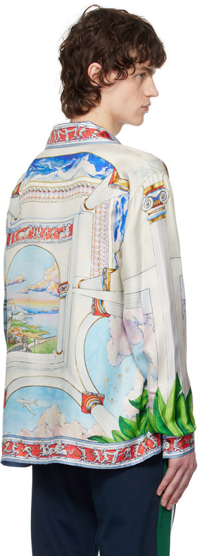 Multicolor 'Le Passage' Silk Shirt