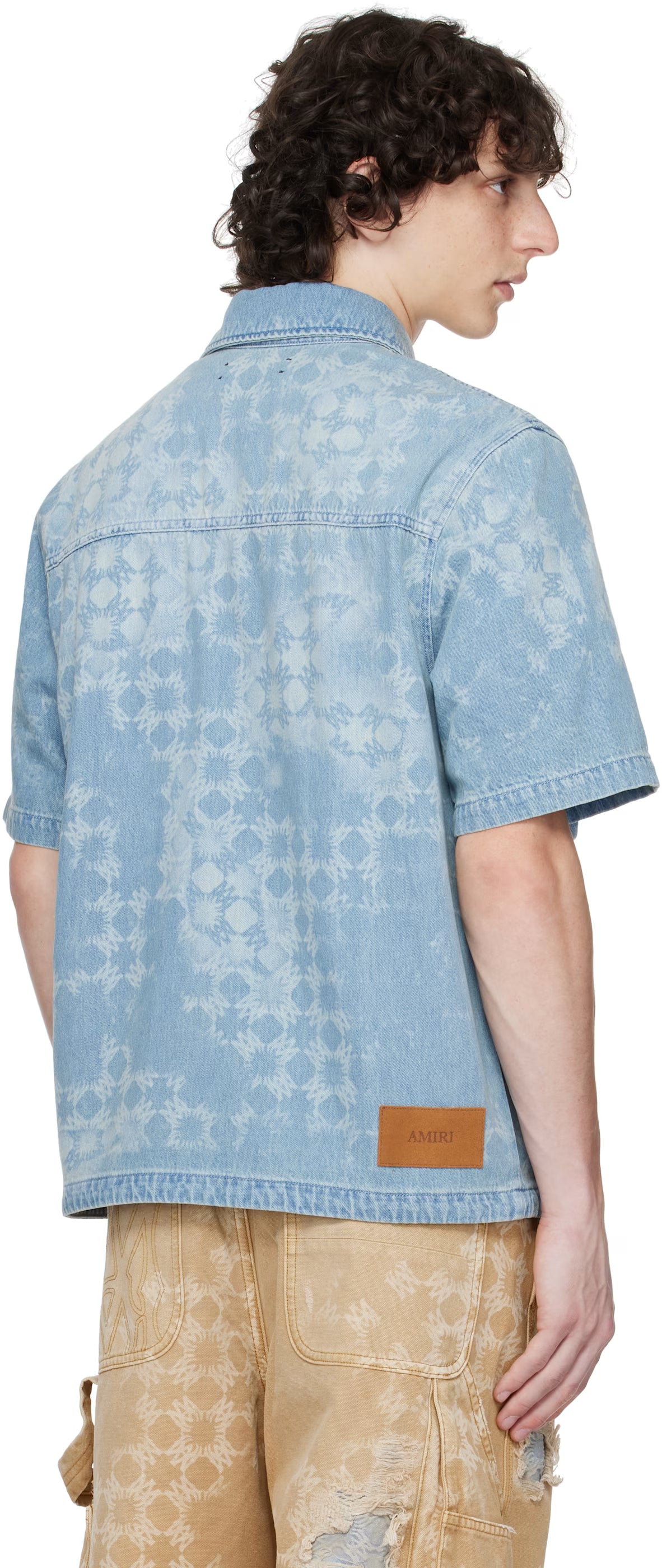 Blue MA Quad Denim Shirt