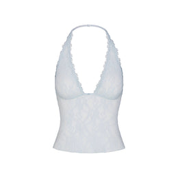 Stretch Lace Halter Top