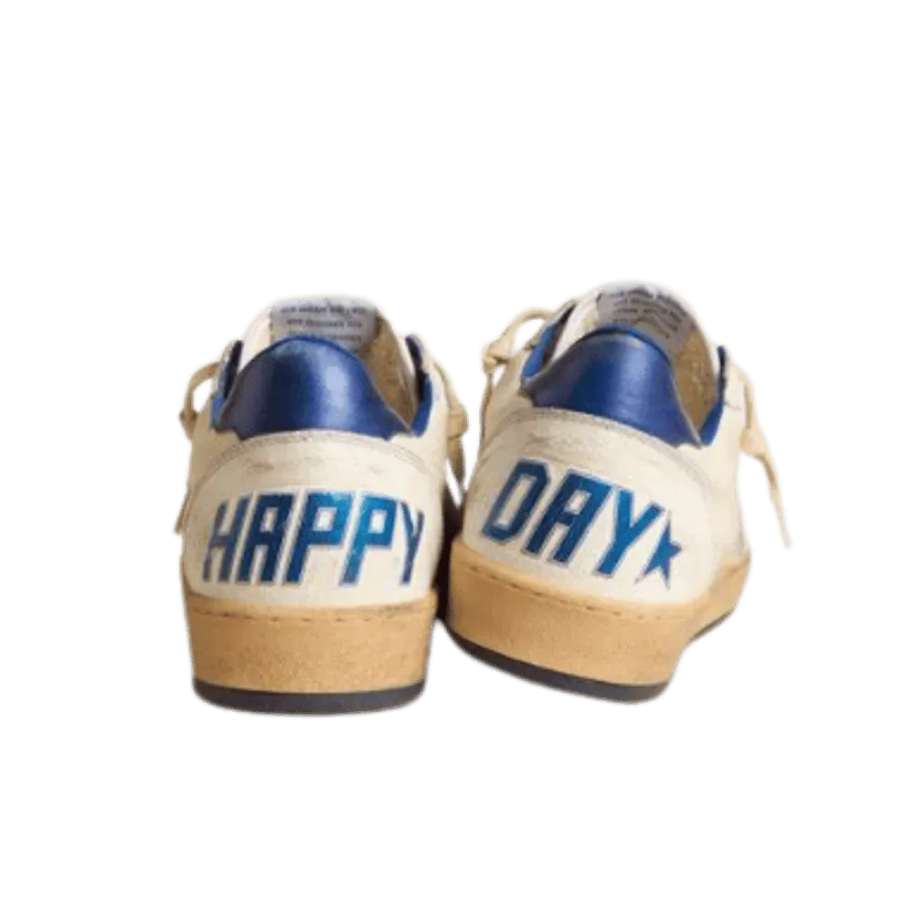 Golden Goose Ball Star 'White Black Blue'