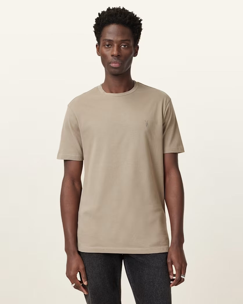 Brace Brushed Cotton Crew Neck T-Shirt
