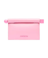 Pink Lambskin Crossbody Bag