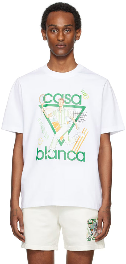 Exclusive White 'Le Jeu' T-Shirt