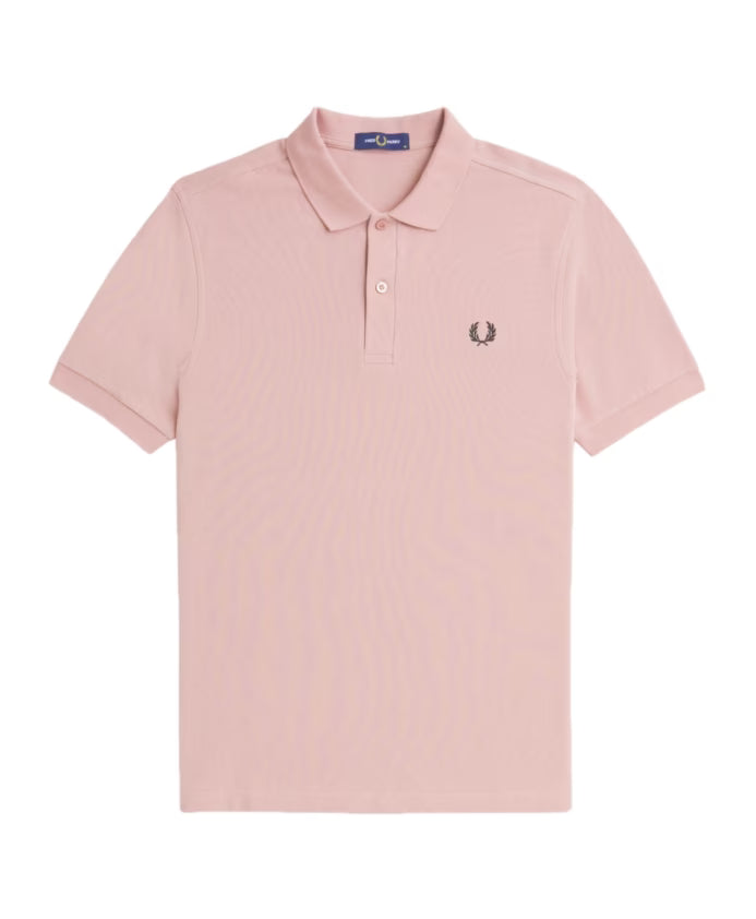 Fred Perry Slim Fit Plain Polo Dusty Rose