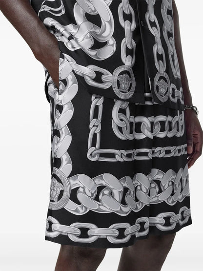 Versace silk shorts