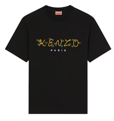 KENZO x Nigo Tiger Tail Relaxed T-Shirt Black
