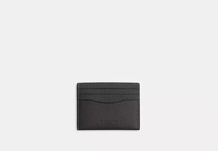 Coach Slim Id Card Case Graphite - Wallets | Shop From The Mirage