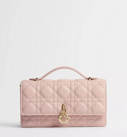 My Dior Mini Bag Powder Pink Cannage Lambskin