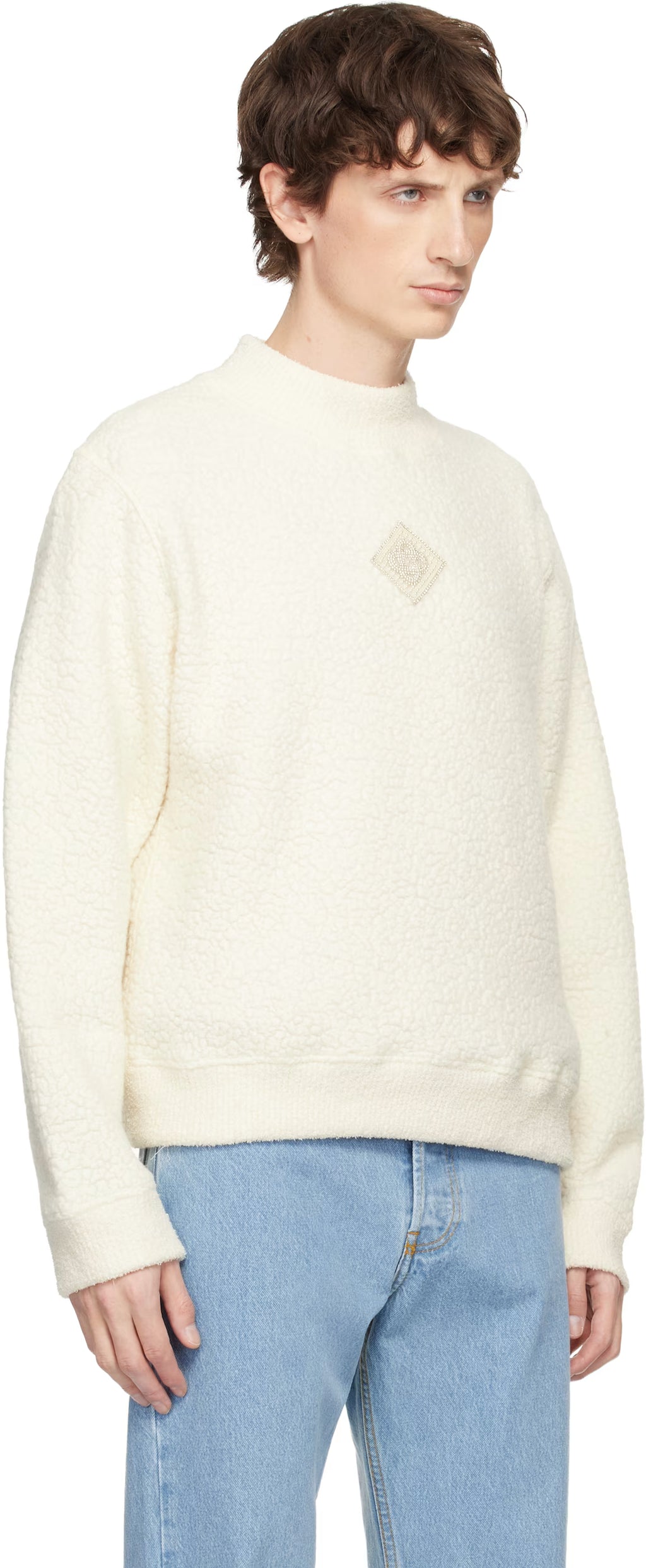 Off-White Cashmere Sweater