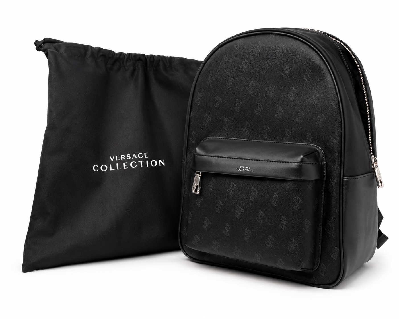 Versace Collection Black Medusa Makeup Bag Backpack – New with Tags (VIP Gift)