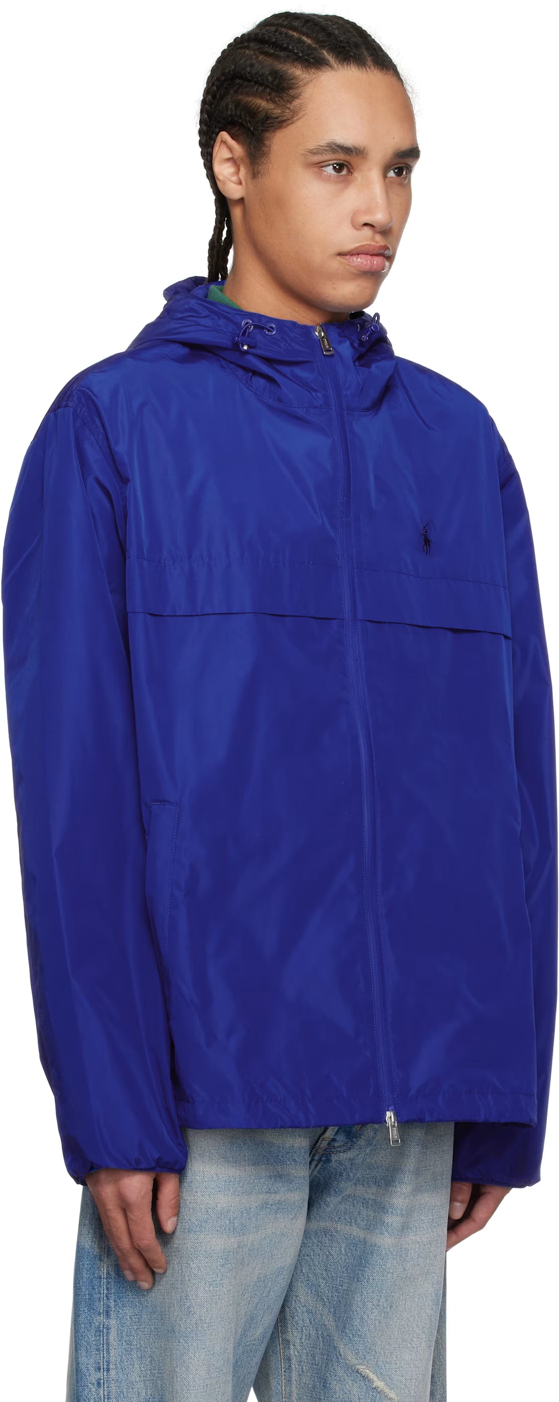 Polo Ralph Lauren Blue Eco Simplux Windbreaker Jacket
