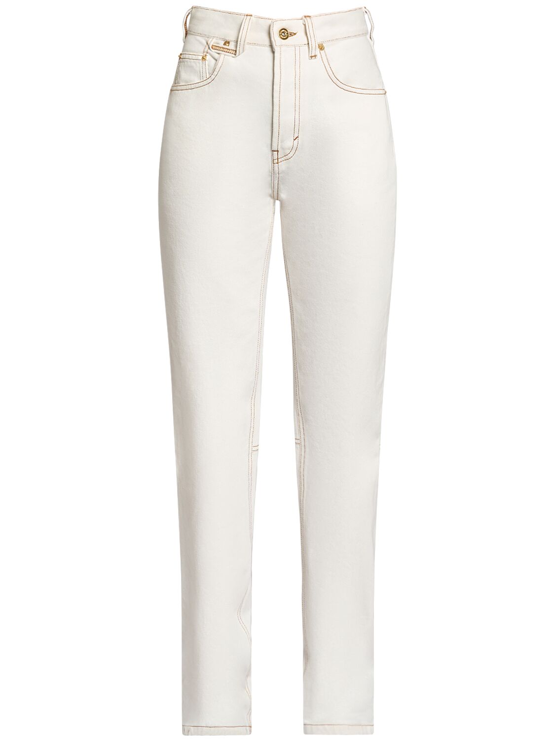 Jacquemus Le De-Nîmes Droit high rise jeans