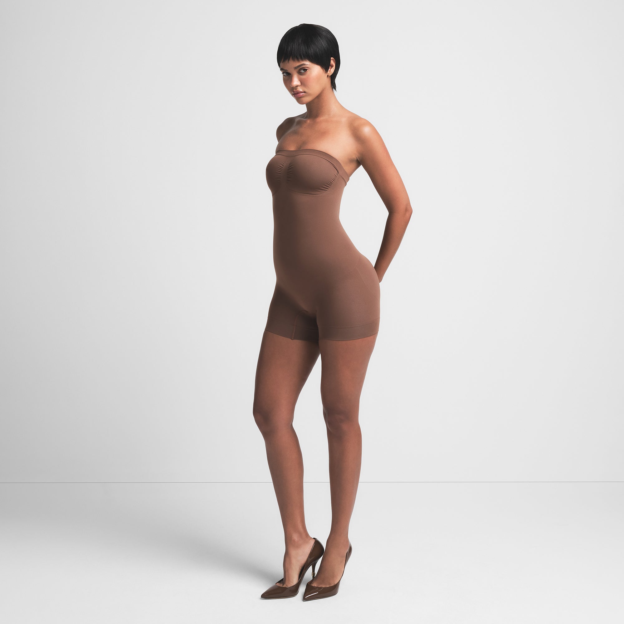 Seamless Sculpt Strapless Shortie Bodysuit