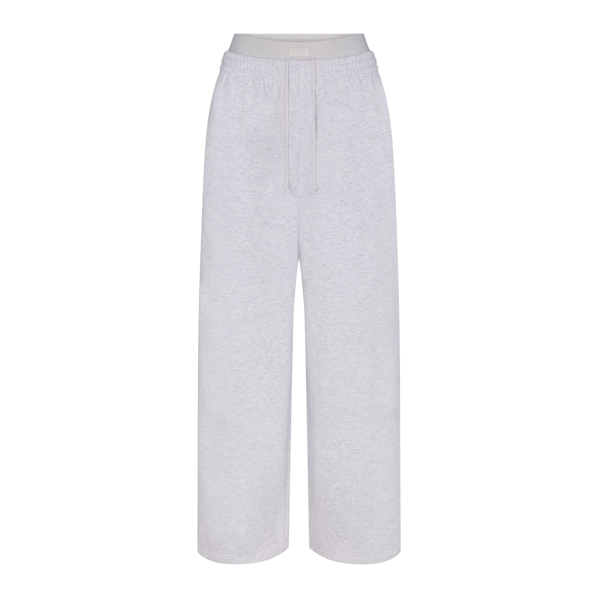 Cotton Fleece Oversized Double Waistband Pant