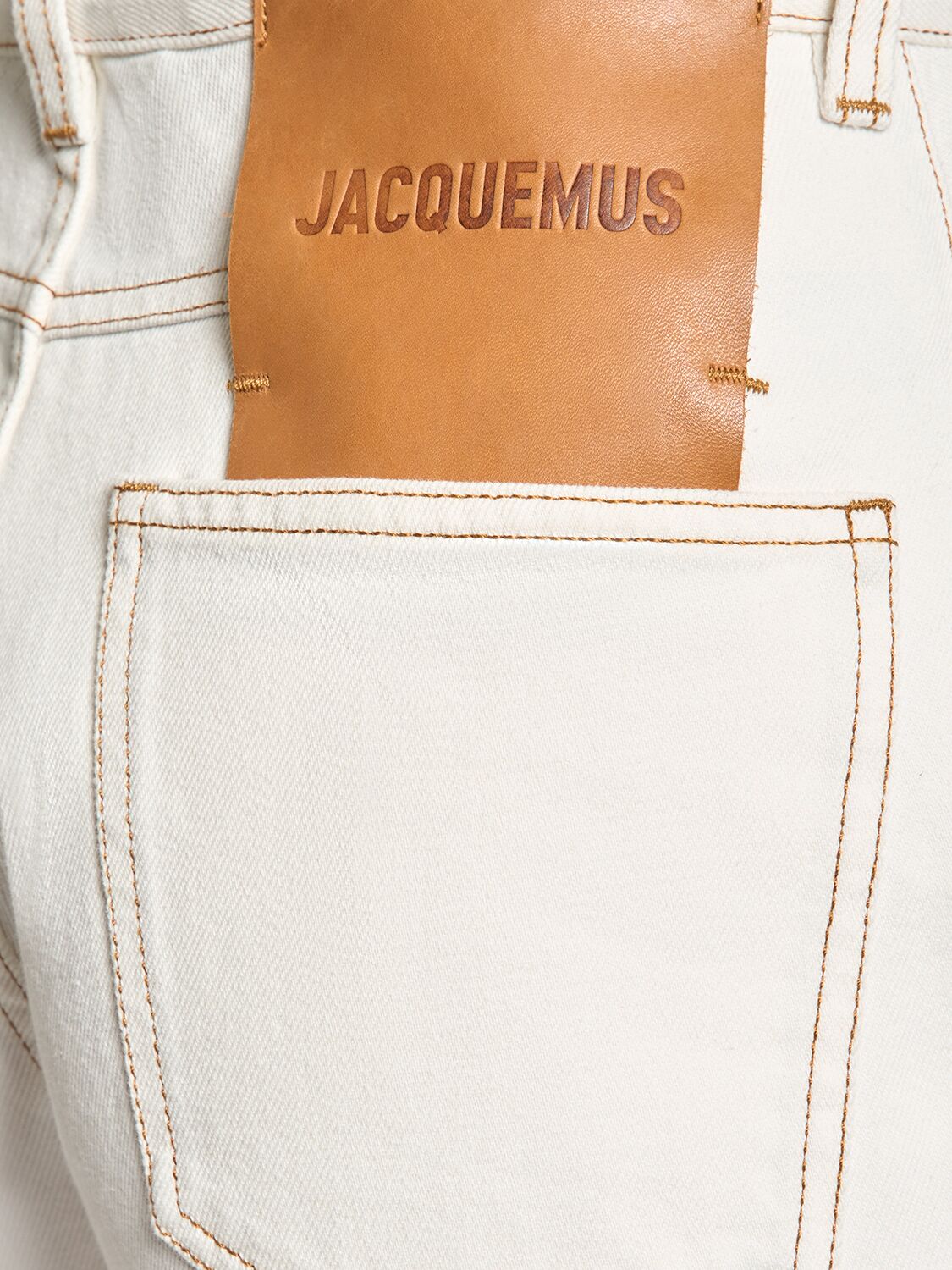 Jacquemus Jacquemus Le De-Nîmes Droit high rise jeans - Size: 32 Jeans | Shop From The Mirage